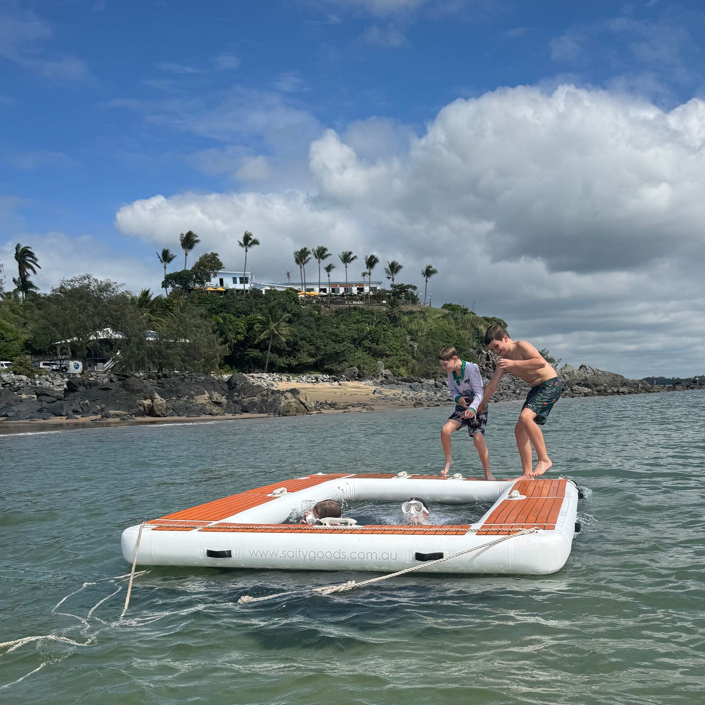 Inflatable Stinger Net