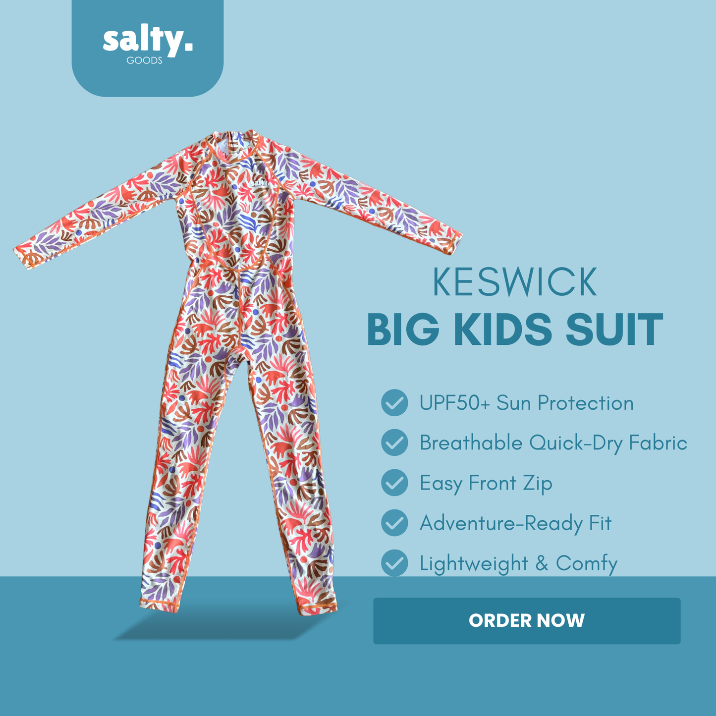 Keswick Big Kids Stinger Suit
